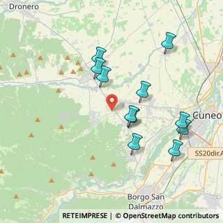 Mappa 12010 Bernezzo CN, Italia (3.80545)