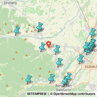 Mappa 12010 Bernezzo CN, Italia (6.0385)