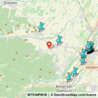 Mappa 12010 Bernezzo CN, Italia (6.424)