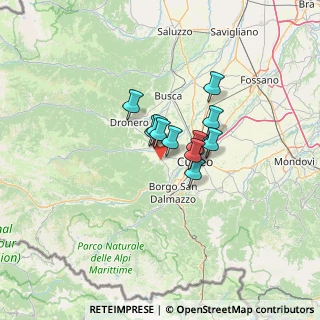 Mappa 12010 Bernezzo CN, Italia (7.485)