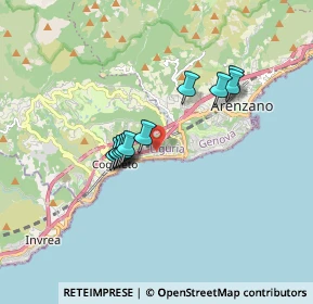 Mappa Via dei Limoni, 16016 Cogoleto GE, Italia (1.32091)