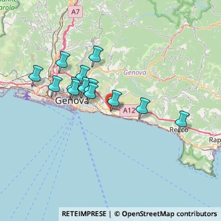 Mappa Via Inferiore Palloa, 16166 Genova GE, Italia (6.76615)