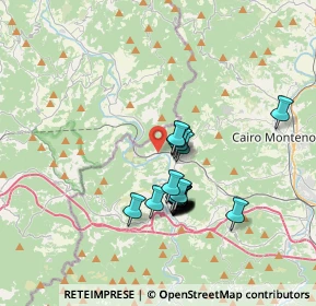 Mappa Piazza S. Barbara, 17056 Cengio SV, Italia (2.9965)