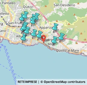 Mappa Via Gerolamo Gaslini, 16147 Genova GE, Italia (1.75267)