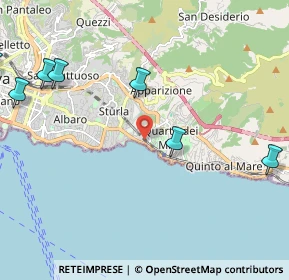 Mappa Via Gerolamo Gaslini, 16147 Genova GE, Italia (3.75385)