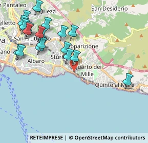 Mappa Via Gerolamo Gaslini, 16147 Genova GE, Italia (2.44526)