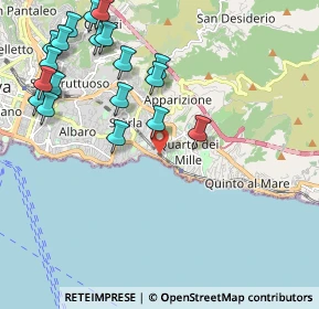 Mappa Via Gerolamo Gaslini, 16147 Genova GE, Italia (2.5575)