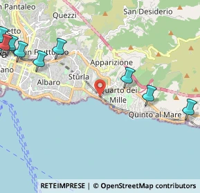 Mappa Via Gerolamo Gaslini, 16147 Genova GE, Italia (3.44)
