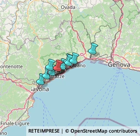 Mappa Viale degli Ulivi, 16016 Cogoleto GE, Italia (7.74846)