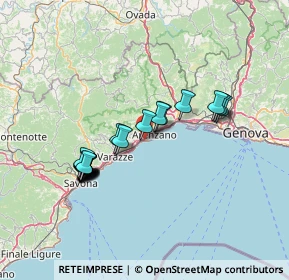 Mappa Viale degli Ulivi, 16016 Cogoleto GE, Italia (13.075)