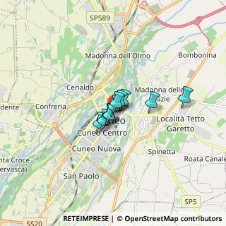 Mappa Via Caraglio, 12100 Cuneo CN, Italia (0.75636)