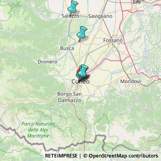 Mappa Via Caraglio, 12100 Cuneo CN, Italia (28.63636)