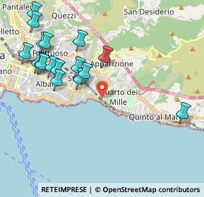 Mappa Via V Maggio, 16147 Genova GE, Italia (2.38941)