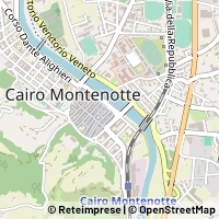 Map Cairo Montenotte