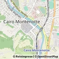 地図 Cairo Montenotte