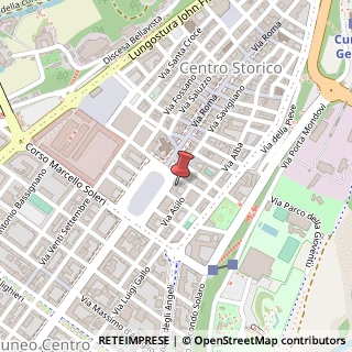 Mappa Piazza Tancredi (Duccio) Galimberti, 5, 12100 Cuneo, Cuneo (Piemonte)