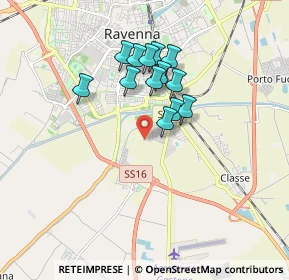 Mappa Via 56 Martiri, 48124 Ravenna RA, Italia (1.42615)