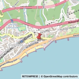 Mappa Via degli agnese 6, 16016 Cogoleto, Genova (Liguria)