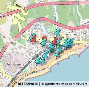 Mappa Via Felice Isnardi, 16016 Cogoleto GE, Italia (0.178)