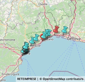 Mappa Via Felice Isnardi, 16016 Cogoleto GE, Italia (12.48313)