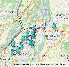 Mappa Piazza Boves, 12100 Cuneo CN, Italia (0.87571)
