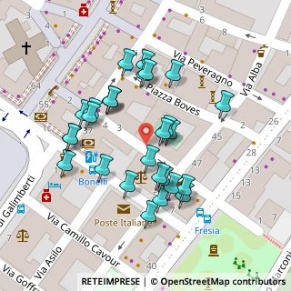 Mappa Piazza Boves, 12100 Cuneo CN, Italia (0.05464)