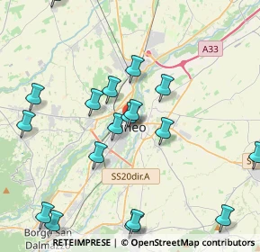 Mappa Piazza Boves, 12100 Cuneo CN, Italia (5.085)