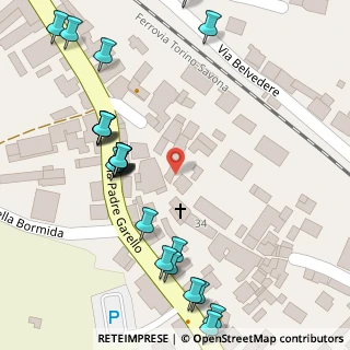 Mappa Piazza Balocco, 17056 Cengio SV, Italia (0.075)