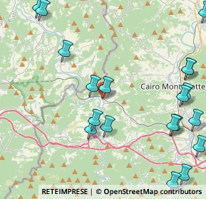 Mappa Piazza Balocco, 17056 Cengio SV, Italia (5.9595)