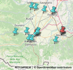 Mappa Lungogesso Giovanni Ventitreesimo, 12100 Cuneo CN, Italia (15.39529)