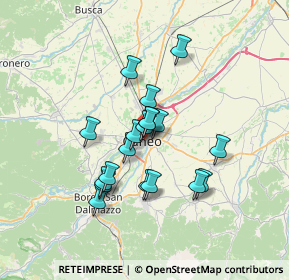 Mappa Corso Lungogesso, 12100 Cuneo CN, Italia (5.45526)