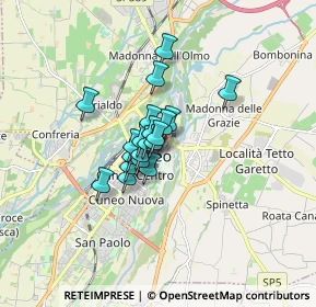 Mappa Corso Lungogesso, 12100 Cuneo CN, Italia (0.9385)