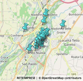 Mappa Piazza Tancredi Galimberti, 12100 Cuneo CN, Italia (0.8425)