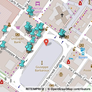 Mappa Piazza Tancredi Galimberti, 12100 Cuneo CN, Italia (0.0625)
