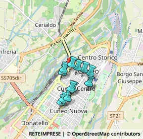 Mappa Via Primo Maggio, 12100 Cuneo CN, Italia (0.63)