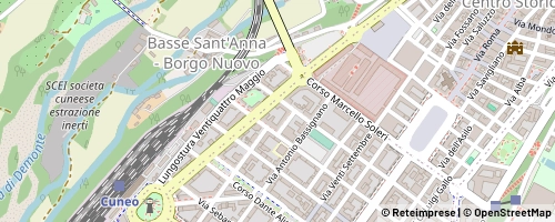 Mappa Cuneo
