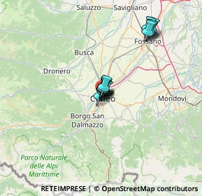 Mappa Via Primo Maggio, 12100 Cuneo CN, Italia (9.27923)