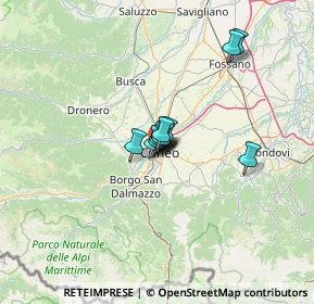 Mappa Via Primo Maggio, 12100 Cuneo CN, Italia (6.87091)