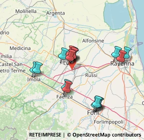 Mappa 48033 Cotignola RA, Italia (12.745)