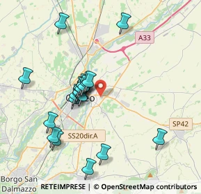 Mappa Via del Borgo Gesso, 12100 Cuneo CN, Italia (3.5875)