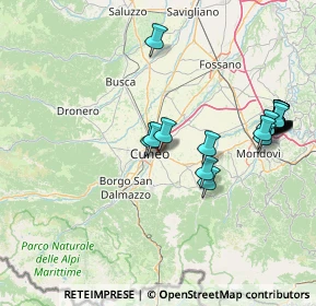 Mappa Via del Borgo Gesso, 12100 Cuneo CN, Italia (17.397)