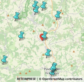 Mappa Via per Serramazzoni, 41026 Pavullo nel Frignano MO, Italia (5.2675)