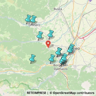 Mappa Via Aldo Bruno, 12010 Bernezzo CN, Italia (7.195)