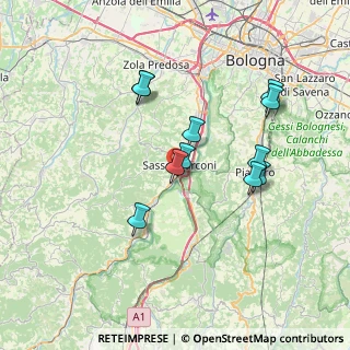 Mappa Via Rupe, 40037 Sasso Marconi BO, Italia (6.59455)