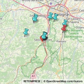 Mappa Via Rupe, 40037 Sasso Marconi BO, Italia (5.63583)