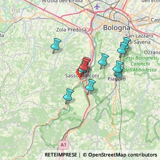 Mappa Via Rupe, 40037 Sasso Marconi BO, Italia (5.73364)