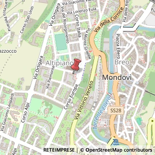 Mappa Piazza Monteregale, 3, 12084 Mondovì, Cuneo (Piemonte)