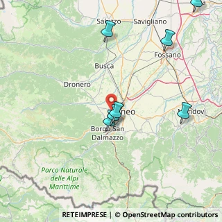 Mappa 12010 Cuneo CN, Italia (36.6225)