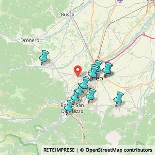 Mappa 12010 Cuneo CN, Italia (6.01333)