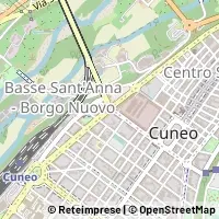 Kaart Cuneo